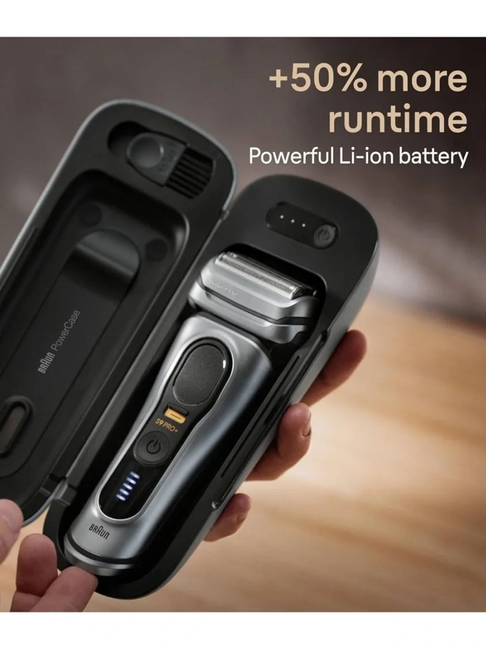 NEW Braun Powercase for Electric Razors Series 9 Pro , Series 9, Series 8